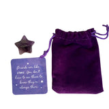 Crystal Lucky Star - Amethyst 水晶幸運星 - 紫水晶