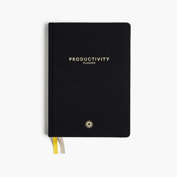 Productivity Planner - Black  時間管理筆記 - 黑色