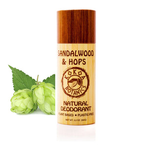 SANDALWOOD & HOPS Natural Deodorant 天然止汗香體膏 - 檀香、啤酒花