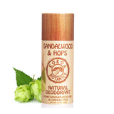 Sandalwood and Hops Natural Deodorant 天然止汗香體膏 - 檀香 、啤酒花 (90g)