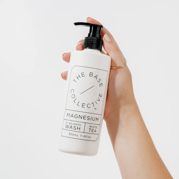 Magnesium & White Tea pH balanced wash 鎂與白茶溫和潔膚露 (350mL) – GAIA ...