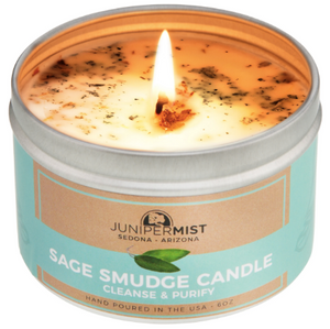 Juniper Mist Sage Smudge Candle 鼠尾草淨化蠟燭