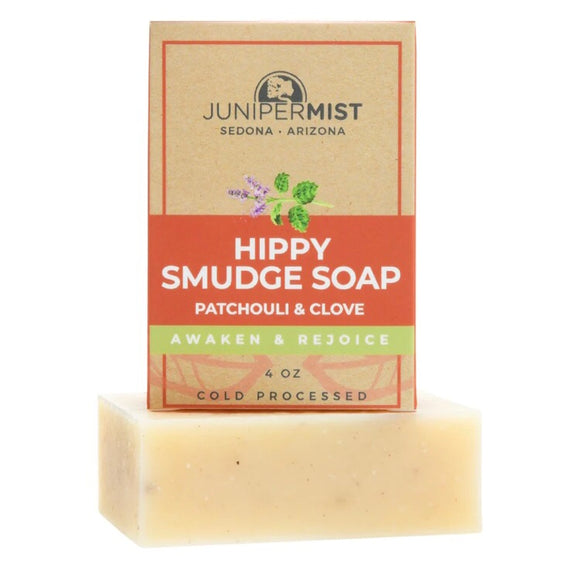 Juniper Mist Hippy Smudge Soap 廣藿香+ 丁香淨化手工皂
