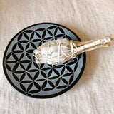 Flower of Life Smudge Dish 生命之花皀石淨化碟