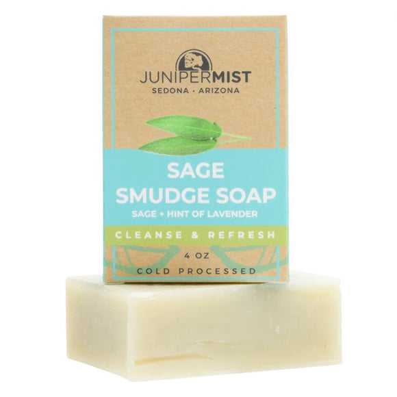 Juniper Mist Sage Smudge Soap  鼠尾草淨化手工皂