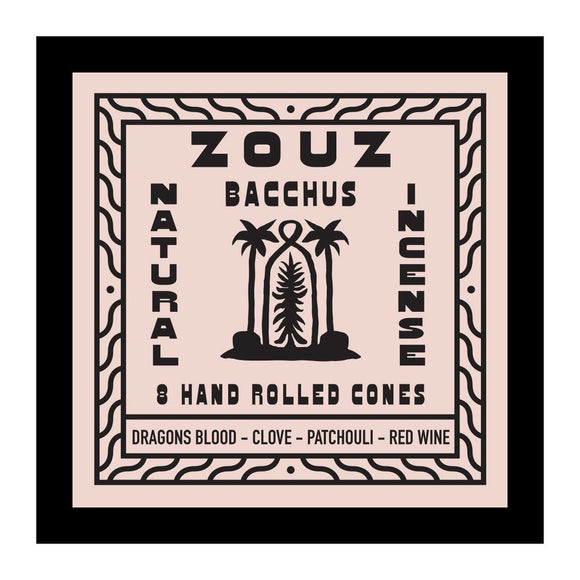 Zouz Incense Bacchus - Dragon's Blood, Patchouli, Clove, Red Wine 龍血、廣藿香、丁香、紅酒 (NEW!)